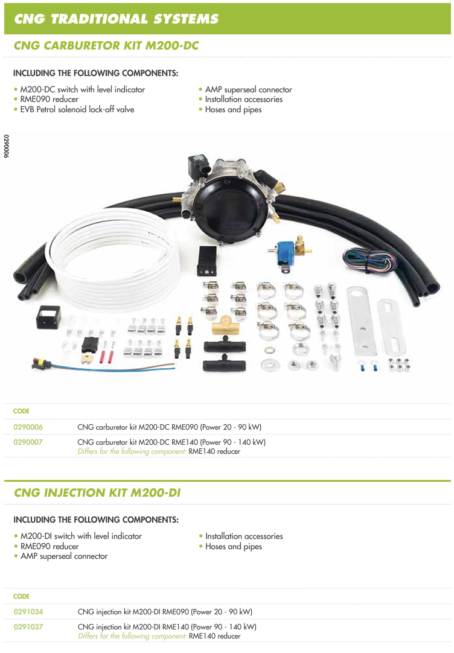 CNG TRADITIONAL SYSTEMS